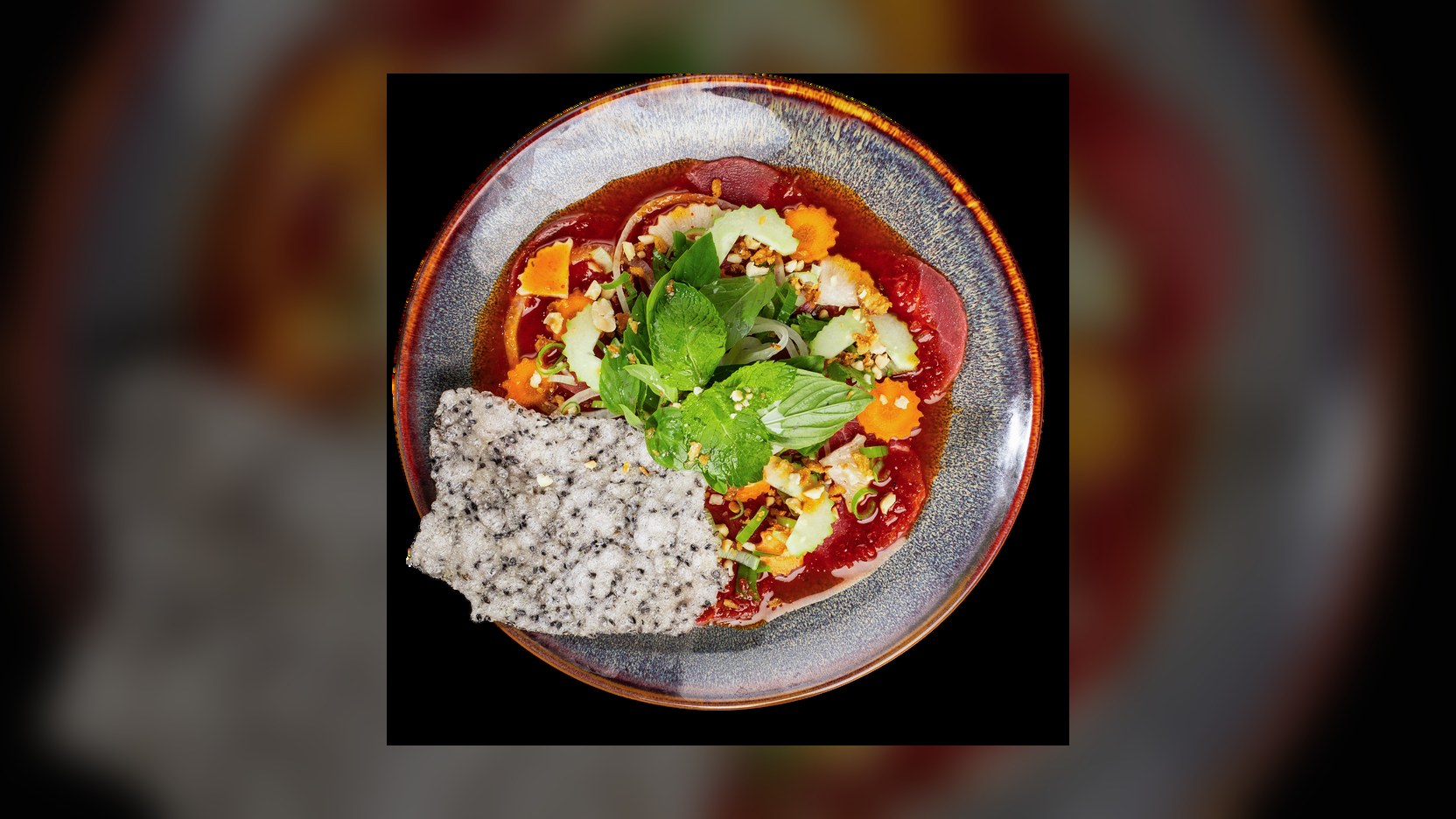 Vietnamesisches Rindfleisch-Carpaccio