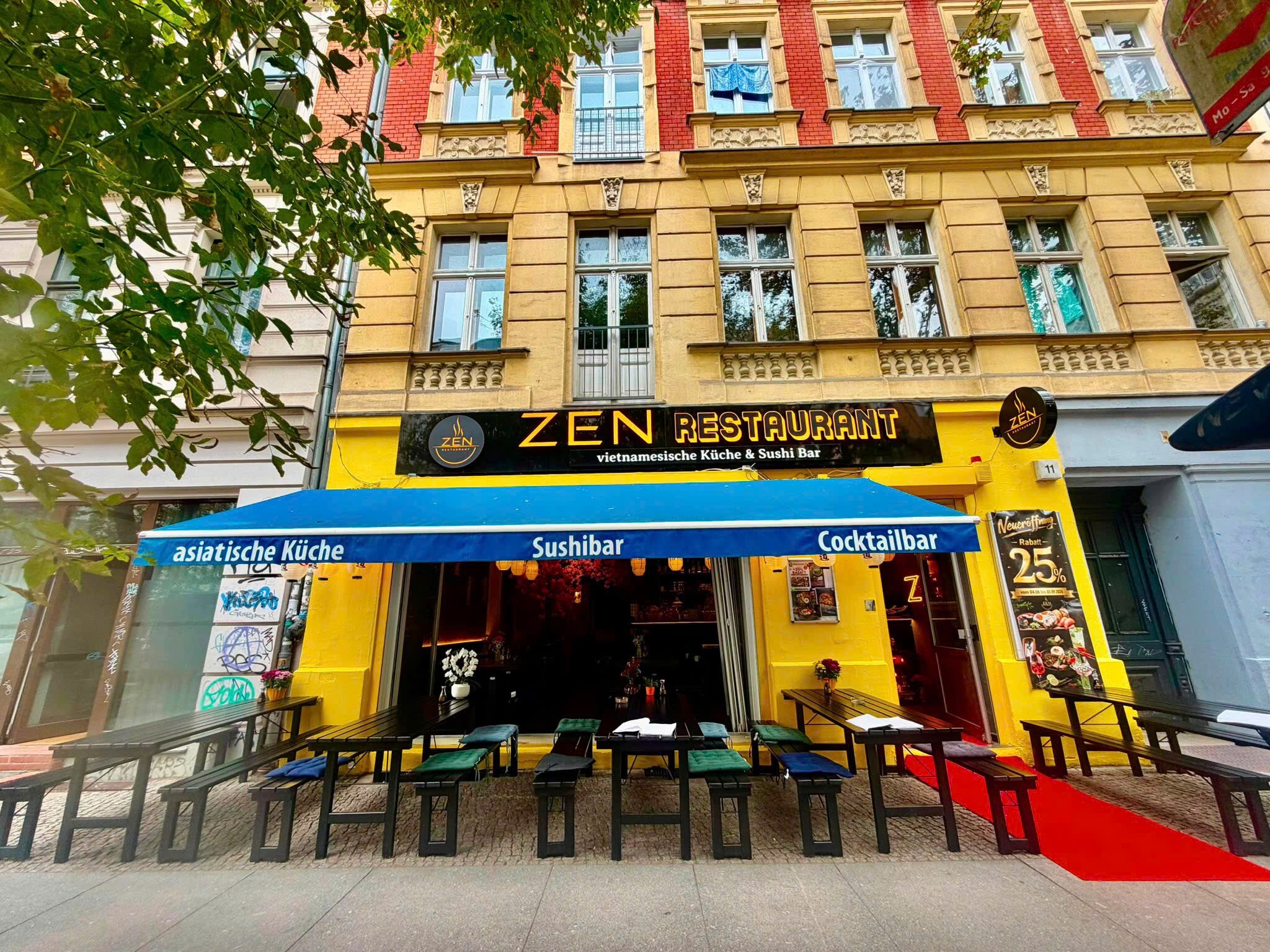 ZEN House Restaurant – Stargarder Straße 11, Berlin